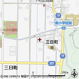 長野県上伊那郡箕輪町三日町1489周辺の地図