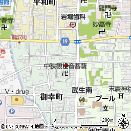 福井県越前市御幸町8-20周辺の地図