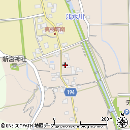 福井県越前市西尾町22-28周辺の地図