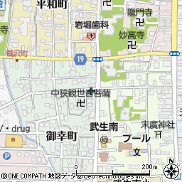 福井県越前市御幸町7-14周辺の地図