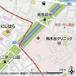 駒木台4号公園周辺の地図