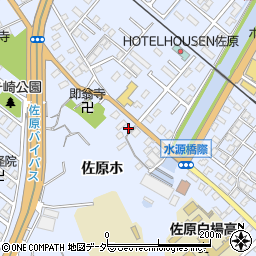 千葉県香取市佐原ホ424周辺の地図
