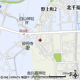 福井県越前市沢町236周辺の地図