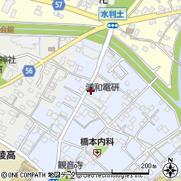 浦和電研株式会社　大宮工場周辺の地図