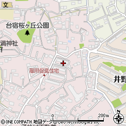 雇用促進住宅台宿宿舎周辺の地図