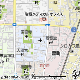 福井県越前市あおば町3周辺の地図