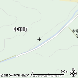 福井県越前市中印町9周辺の地図