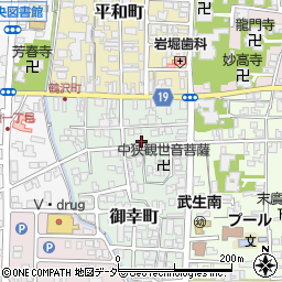 福井県越前市御幸町6-12周辺の地図