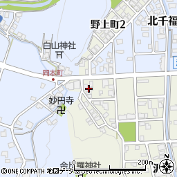 福井県越前市沢町227周辺の地図