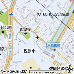 千葉県香取市佐原ホ424-1周辺の地図