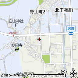福井県越前市沢町230周辺の地図