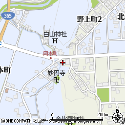 福井県越前市沢町240周辺の地図