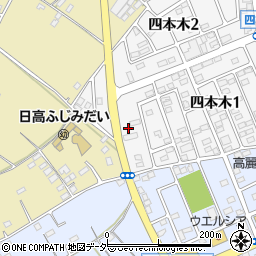 志保野バレエスタジオ周辺の地図