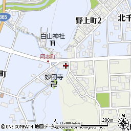 福井県越前市沢町238周辺の地図