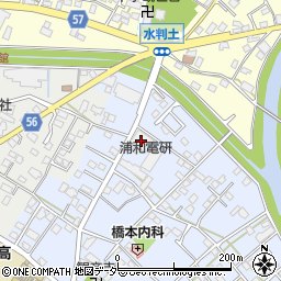 浦和電研周辺の地図