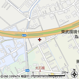 ファミリーマート越谷南荻島店周辺の地図