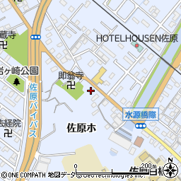 千葉県香取市佐原ホ425周辺の地図