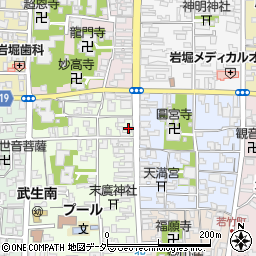梅田園茶舗周辺の地図