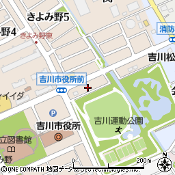 アサヒ塗工株式会社　吉川支店周辺の地図