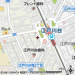 千葉銀行江戸川台支店周辺の地図