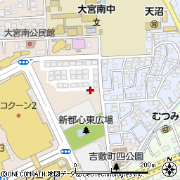 さいたま新都心カタクラ住宅展示場周辺の地図