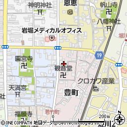 福井県越前市豊町3-10周辺の地図
