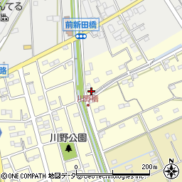 埼玉県吉川市川野43-4周辺の地図