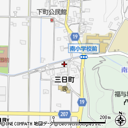 長野県上伊那郡箕輪町三日町1493周辺の地図