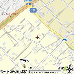 埼玉県さいたま市岩槻区釣上新田1453周辺の地図