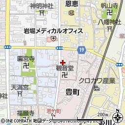 福井県越前市豊町3-12周辺の地図