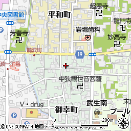 福井県越前市御幸町1-14周辺の地図