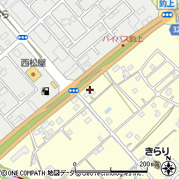 埼玉県さいたま市岩槻区釣上新田1556周辺の地図