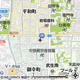 福井県越前市御幸町1周辺の地図
