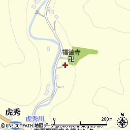埼玉県飯能市虎秀68周辺の地図