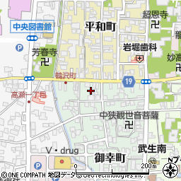 福井県越前市御幸町2周辺の地図