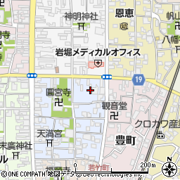 福井県越前市あおば町1周辺の地図