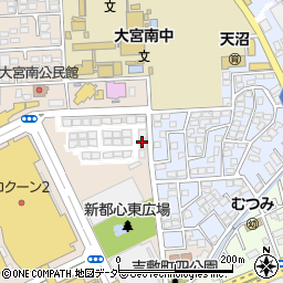 ＲＥＧＮＵＭＣＯＵＲＴ大宮展示場周辺の地図