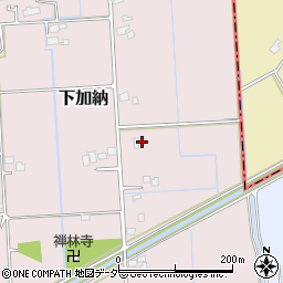 茨城県稲敷郡河内町下加納2779周辺の地図