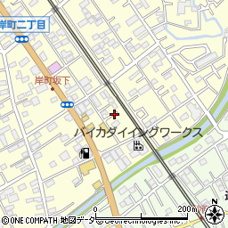 埼玉県川越市岸町2丁目16周辺の地図