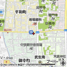 福井県越前市御幸町1-29周辺の地図