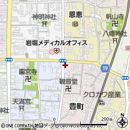 福井県越前市豊町3-18周辺の地図