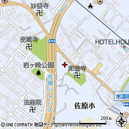 千葉県香取市佐原ホ431周辺の地図