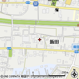 埼玉県さいたま市西区飯田周辺の地図