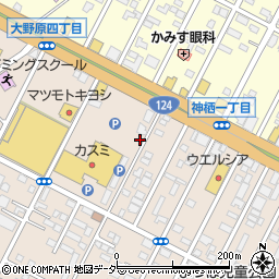 鹿嶋パークホテル駐車場周辺の地図