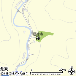 埼玉県飯能市虎秀71周辺の地図