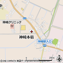 ナリタヤ　神崎店周辺の地図