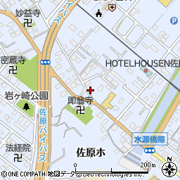 千葉県香取市佐原ホ666周辺の地図