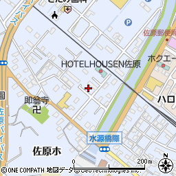 千葉県香取市佐原ホ1202周辺の地図