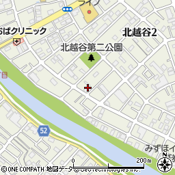 埼玉県越谷市北越谷2丁目12-10周辺の地図