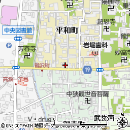 福井県越前市平和町11-13周辺の地図